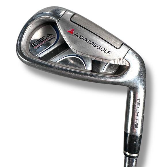 Adams Golf Idea Hybrid Iron Tech OS 7 Iron RH R-Flex Superlite Alloy Shaft - Picture 1 of 9
